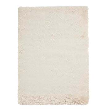 Beige Extra Super Soft Shaggy Luxury Floor Rug 8cm Long Pile